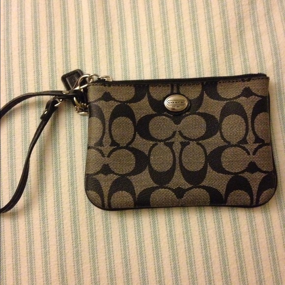 Coach wristlet
