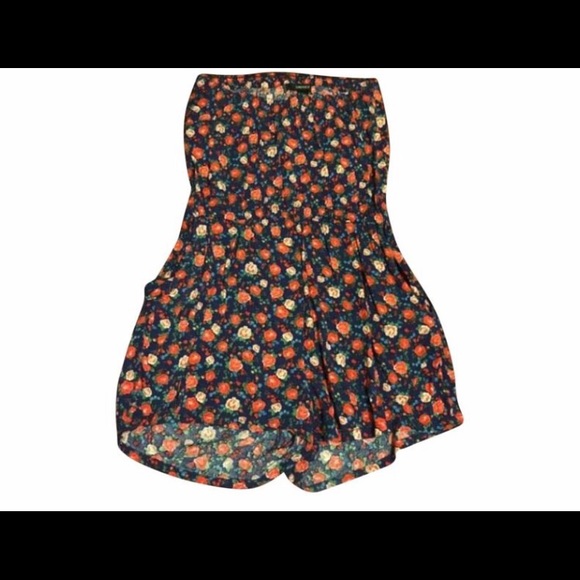 F21 Floral Romper