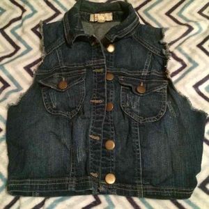 Forever 21 denim vest
