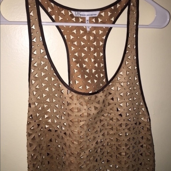 Gold Mesh Crop Top