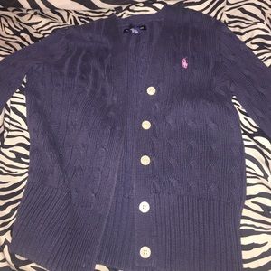 Polo cardigan