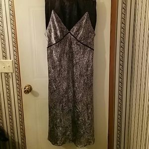 JONES NEW YORK SILK NIGHT GOWN AND PAJAMA BOTTOMS