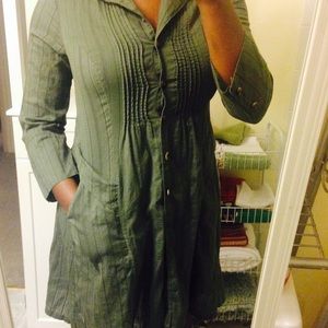 Sz: S Olive green Cabi dress