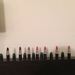MAC Assorted Lipstick Bundle (8 Colors) - used