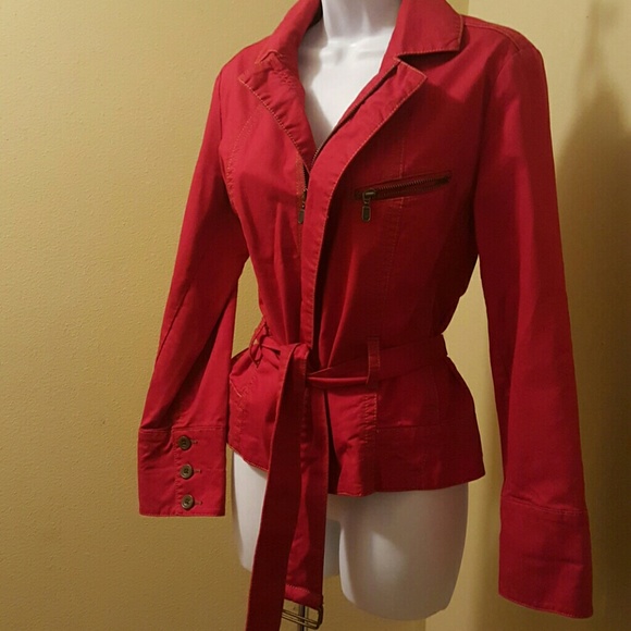 CAbi red jacket