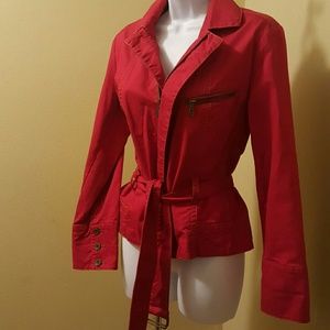 CAbi red jacket