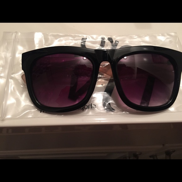 Oversize Horned Sunglasses