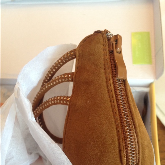 Tan Dainty Strap Sandal - Picture 2 of 2