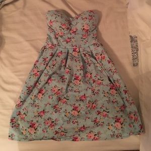 Floral spring dress