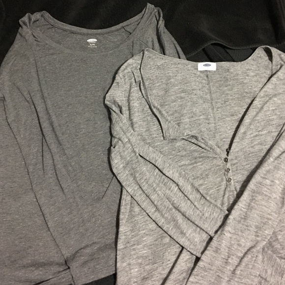 EUC bundle old navy tees grey women's xl