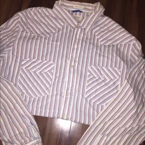 American eagle button down