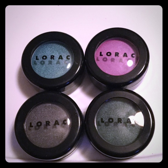 4 SINGLE LORAC EYESHADOWS!!!