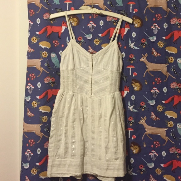 White/ cream Staring At Stars cotton dress
