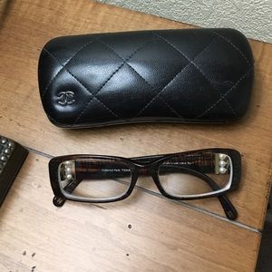 Chanel eyeglasses.