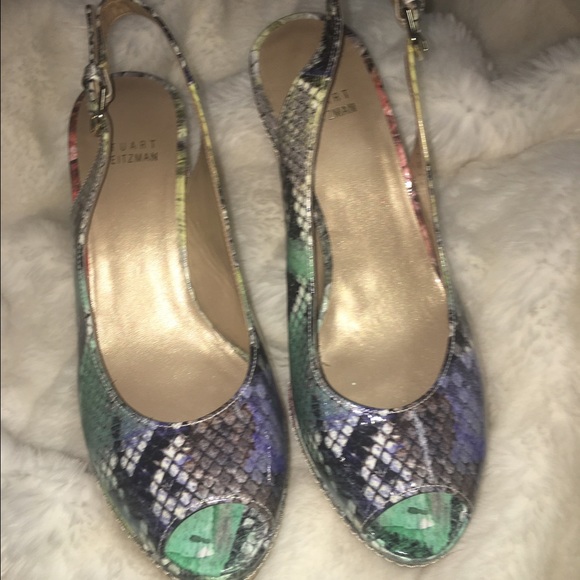 Stuart Weitzman Jean Wedge SIZE 7.5