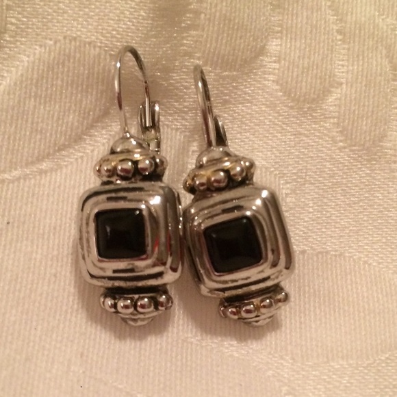 Black & Silver Earrings