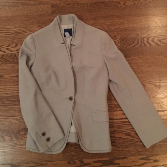 Gray JCrew blazer