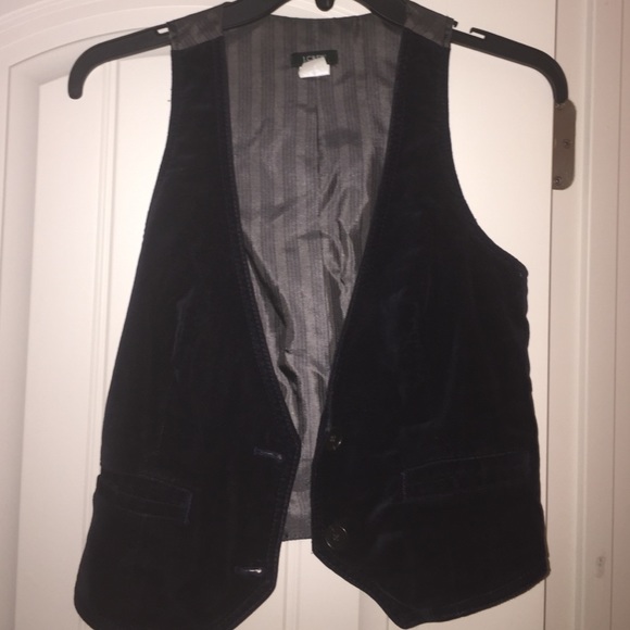 Suede black vest