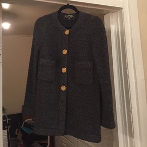 Authentic Vintage Chanel Wool Cardigan