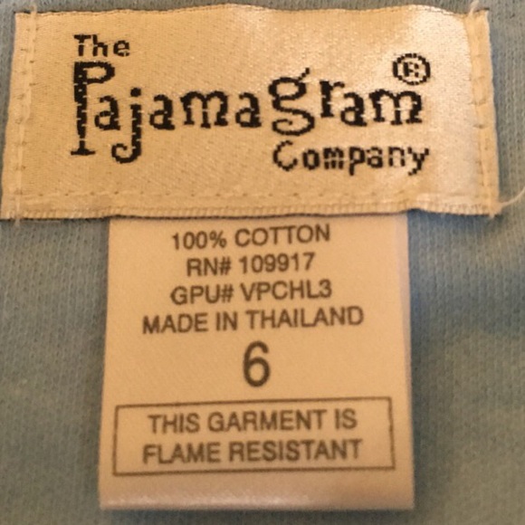 The Pajama Gram pj set--girl or boy's-too Cute!! - Picture 3 of 3