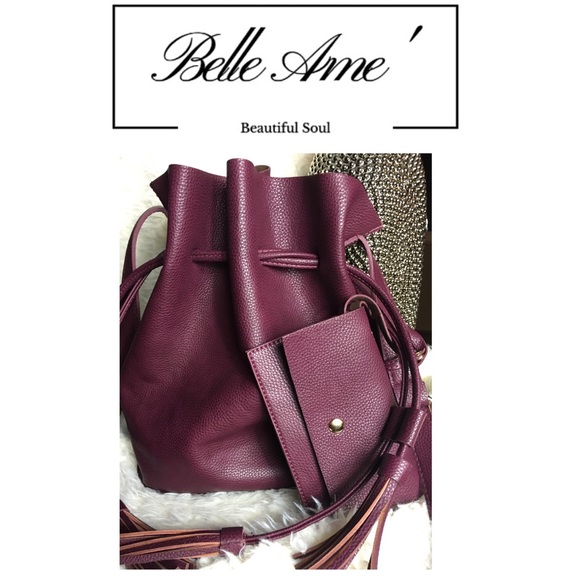 ❤️New Cinch top , Vegan Leather purse.