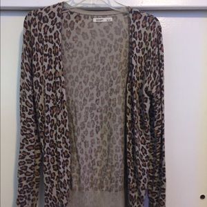 Leopard cardigan