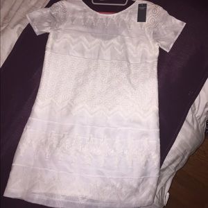 NWT Abercrombie & Fitch White Lace Dress