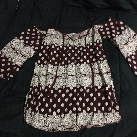 Charlotte Russe off the shoulder dress