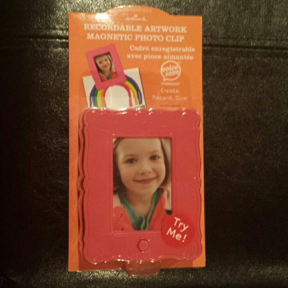 Recordable Artwork Magnetic Photo Clip - Picture 1 of 1