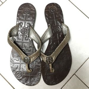 Tory Burch Snake Skin Thora