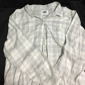 NWOT old navy lightweight flannel women's size xxl