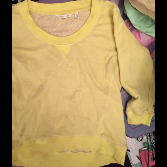 VS yellow sweatshirt  size XS