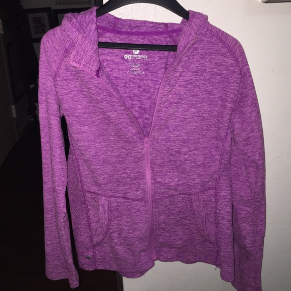 90' degree Pink fleece sweater/jacket