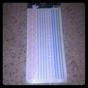 Me & My Big Ideas Wedding Border Stickers