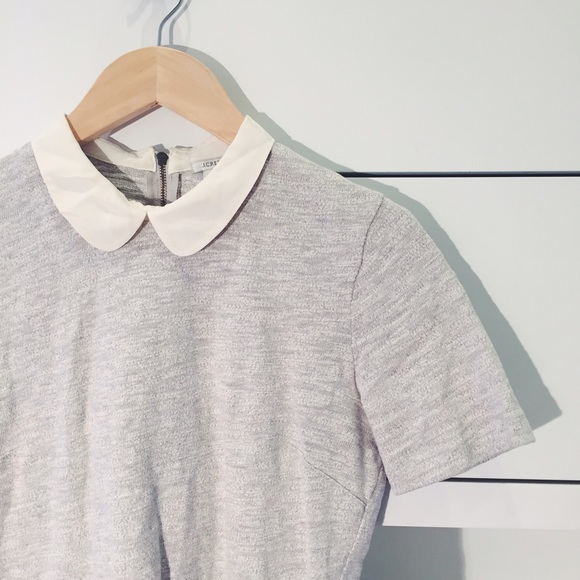 J Crew Knit Top with Peter Pan Collar - Like New