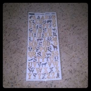 Sonnets Scrapbook Stickers