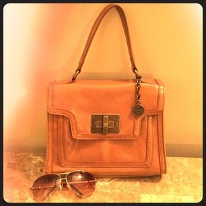 Vera Wang Camel Handbag