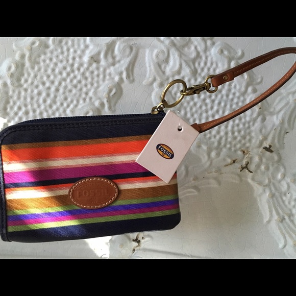 Brand New Fossil wristlet