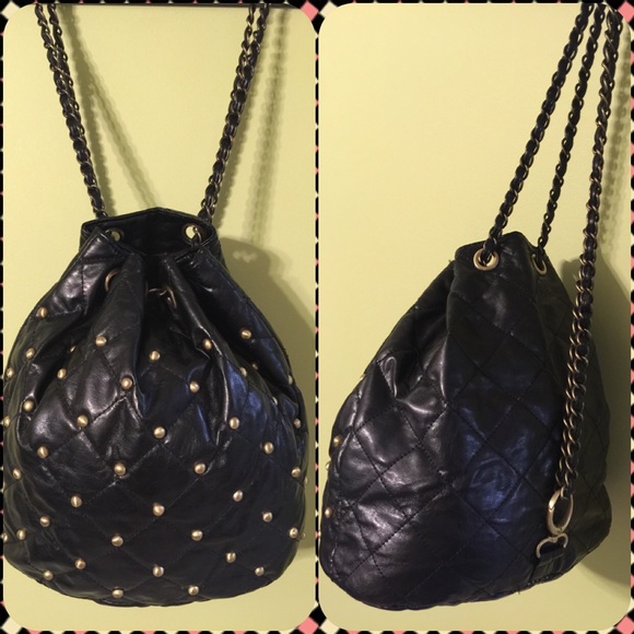 Black backpack purse - Picture 3 of 4