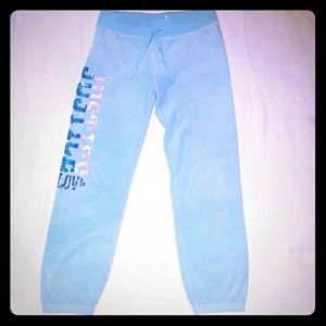 Justice velour sweatpants