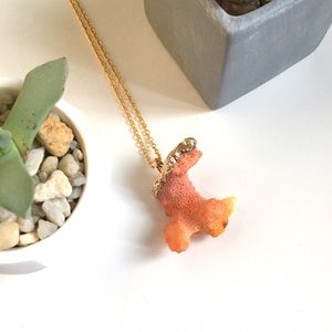 Handmade Coral Pendant Necklace
