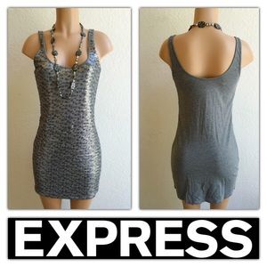 NWT EXPRESS SEQUIN TANK DRESS