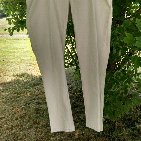 1826 Jeans Khaki Stretch Twill Skinny Pants - Picture 2 of 4