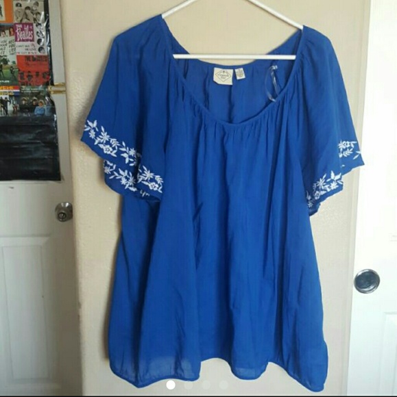 Beautiful Blue Blouse