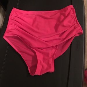 High waisted bikini bottoms