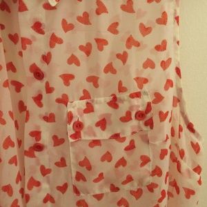 Sheer Hearts Top