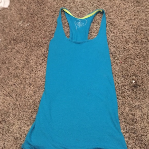 Blue tank top