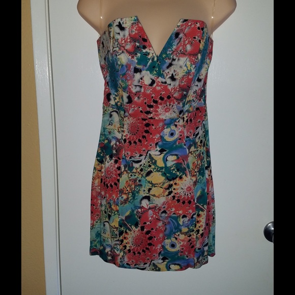 Floral mini dress