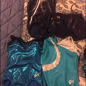 GK Leotards (6) and a pair of shorts