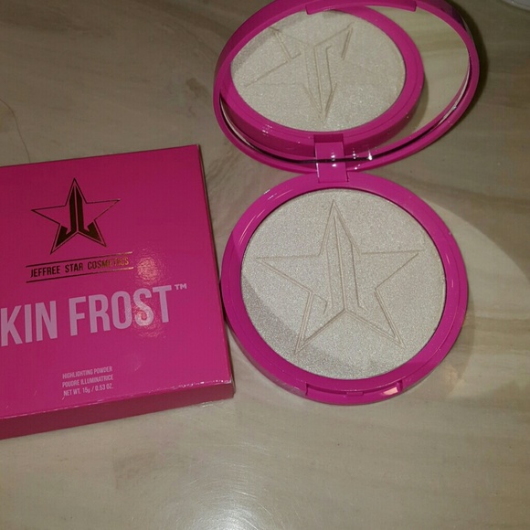 Jeffree star skin frost in ice cold!